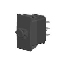 Carling Technologies VJDJD66B-00000-000 Switch Actuators 2-pole, ON - OFF - ON, 20A 12VDC not HP rated, Illuminated, Sealed V-Series Switch Only, .250 Tab (Q.C.), 8 Terminal, Jumper T2 to T5 base and No Actuator