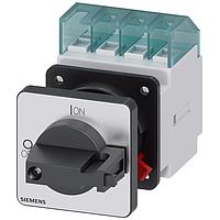 SIEMENS 3LD20500TK11 Rotary DISC SW 16A KNOB 1HOLE BLK 3P