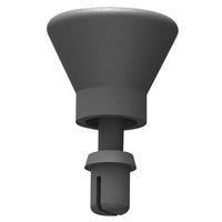 Essentra Components SRT-4070B Snap Rivet Snap Rvt,Knob ,Blk,.177 in-.216 inHold