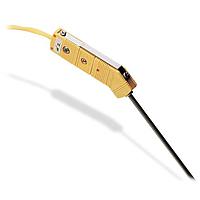 OMEGA HGJMQSS-125U-12 Low Noise Thermocouple Probes with High Temp Mini Connectors (Thermocouple, J, 520 °C)