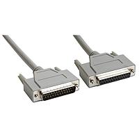 Amphenol Cables on Demand CS-DSSMDB25MF-025 D-Sub Cables Std 25 Pin D-Sub Molded M/F 25ft
