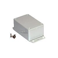 Hammond Manufacturing 1591LF2GY Flanged Enclosure ABS w/Bottom Flange 3.3x1.4x2.2" Grey