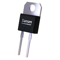 Sanan Semiconductor SDS065J008N3-ISATH Schottky Silicon Carbide Diodes 650V 8A, TO220N-2L, Industrial Grade