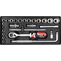 Yato YT-12671 Tool set 1/2" 25pcs