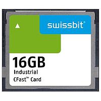 Swissbit SFCA016GH1AO1TO-I-QC-216-STD CFast Cards F-800 16 GB SLC Flash -40C to +85C SUGGESTED ALT SFCA016GH1AO1TO-I-QC-226-STD