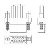 Nanonics - TE Connectivity STM037PC2DC018N I/O Cables 37P DUAL ROW PLUG 30 AWG STRANDED
