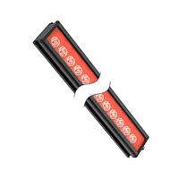 Banner Engineering LEDRLB435XW6-XQ LED Backlighting Vision Light-Linear Back Light 435 mm; Voltage: 24 V dc; Environmental Rating: IP50 Color: Red; 5-pin M12 QD