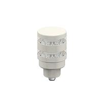 Banner Engineering TL50BLGY2ALS3Q Tower Lights Beacon Tower Light: 2-Color Sealed; Loud Pulsed Audible Indicator; Voltage: 12-30 V dc or 24 V ac; Environmental Rating: IP67; Input: Bimodal; Colors: Green steady Yellow flash; 4-pin M12 Integral QD