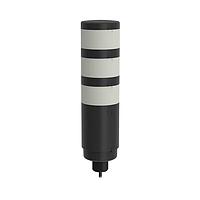 Banner Engineering TL70ZBRG Tower Lights TL70 Tower Light, Black Housing: 3-Color Indicator; Voltage: 100-240 V ac; Environmental Rating: IP65; Colors: Blue Red Green; Supports 1-4 Modules; 2 m (6.5 ft) Integral Cable
