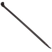 HellermannTyton 112-00070 Cable Ties Low Profile Cable Tie, 8.3" Long, 85 lb Tensile Strength, PA66HS, Black,