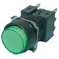 Omron Automation and Safety M165-TY-T1 LED 110VAC XFRMR RND YLW IP65