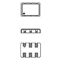 ECS Inc. International ECX-L25BN-644.5313 Standard Oscillators XTAL OSC XO 644.5313MHZ LVDS SMD