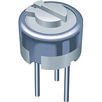Bourns 3329H-1-221LF Single Turn 0.25 in Round Trimmer Resistor 1/4" TRIMPOT 220uH RND ST CERMET