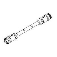 Molex 1300642069 Sensor Cables / Actuator Cables QC 4P M/FE 90/STR 22M VFD 10/4 TPE BLK
