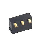 KYOCERA AVX 009155003301006 Battery Connector 3 Way .4um Gold RT Angle 3mm