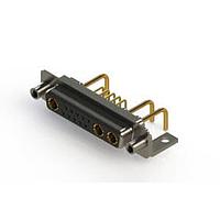 EDAC 630-13W3650-1TE Mixed Contact D-Sub Connectors Right-angle Power Combo D-Sub Connector