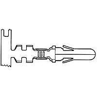 AMP Connectors - TE Connectivity 61627-1 (MOUSER REEL) Contacts PIN CONTACT .140 Reel of 500