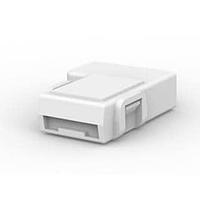 AMP Connectors - TE Connectivity 2-180984-0 Tab Housing FASTON BOOT 250 FLAG NYLON NAT