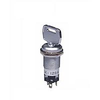 NKK Switches SK12BAW01 Keylock Switches SPDT ON-NONE-ON
