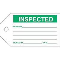 Q-Cee's - TE Connectivity QMT106 Labels TAG INSPECTED Sold by Pack of 100