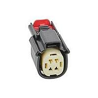 Molex 33472-4007 Connectors MX150 ASSY 1.5 RCPT 2X2 CPA LTGY B/4