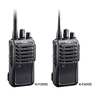 ICOM IC-F4002 - UHF (Pin BP-264, BC-192) UHF Portable Radio (Pin BP-264, BC-192; 400-470 Mhz,16CH, 4W)