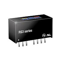RECOM Power RS3-0512S/H3 Isolated 3W DC/DC 3kV REG 2:1 4.5-9Vin 12Vout