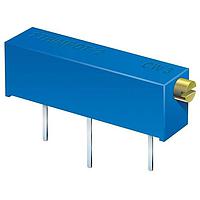 Bourns 3006P-1-101Z 0.75 in Rectangular Trimming Potentiometer 100ohm 3/4" 10% Sealed Multi Turn