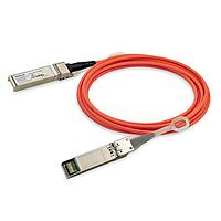 Coherent FCCG410QD3C01 Fiber Optic Cable Assemblies 4x10 Gbps active optical cable, full-duplex, QSFP male connectors, electrical limiting interface, RoHS/lead free, multimode, 0/70C operation, round riser/LSZH cable, 1m length, Gen3 with Connectivity Diagnostics