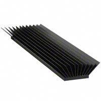 Advanced Thermal Solutions ATS-58001-C1-R0 Heatsinks maxiFLOW Linear LED Heat Sink, Black-Anodized, No TIM, 305x45x26mm