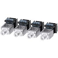 SIEMENS 3VA91440JA12 Box Terminal BREAKER 3VA6 150,250A 1 WIRE STL LUG 4PC