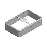 Masach Tech MS415-20F-NS EMI/RFI Shield Frame, Two-Piece 41.5 x 26.5 x 9.5mm Two-piece Drawn-Seamless RF Shield/EMI Shield FRAME (Nickel-Silver)