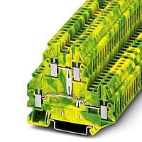 PHOENIX CONTACT 3044665 Ground Terminal Block UTTB 2,5-PE DBL LEVEL 5.2MM