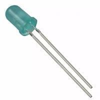 VCC 4300H5LC Single Color LEDs GREEN DIFFUSED LOW CURRENT