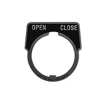 Square D 9001KN246 Legend PSH BTTN LEGEND PLATE 30MM, Type K