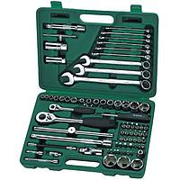 SATA 09519 1/4inch & 1/2inch DR. SOCKET WRENCH SET (METRIC) (1/4,1/2inch)