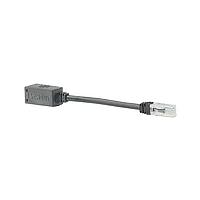 Panduit BKA6ASD8INBL Wire Ducting & Raceways BREAK-AWAY ADAPTER, CAT 6A 10Gig, UTP, 8