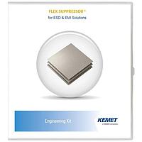 KEMET FXS ENG KIT 07 EMI Filters ESD/EMI Flex Sup Kit u140-230 UL 94-V