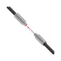Banner Engineering PIT410U Fiber Optic Cables Plastic Fiber, Opposed Mode; Core Dia.: 1 mm; Fiber Length 3 m; Thread; Free cut