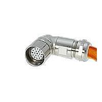 Molex 1202300067 Circular Metric Connectors M23-SIG-FF-6P-CRIMP-90-11-17