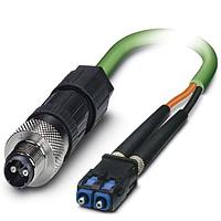 PHOENIX CONTACT 1408864 Fiber Optic Cable Assemblies FOC-PN-B-1000/M12- C/SCRJ/2