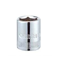 SATA 11304 1/4" DR. 6PT. SOCKET (S.A.E.)/(METRIC)