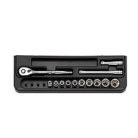 KTC TB214 sq. Socket Wrench set (1/4",17 pcs)