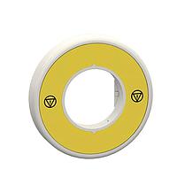 SCHNEIDER ZBY9W3B140 Ring ILL. RING 24V 2 WH/RD LED NO TEXT