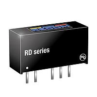 RECOM Power RD-1205D/H Isolated 2W DC/DC 2kV UNREG 12Vin +/-5Vout