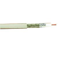 Alpha Wire 9849 BK005 Coaxial Cables 26 AWG 7/34 1 Conductor Braid, FEP, FEP 100 ft Spool, Black