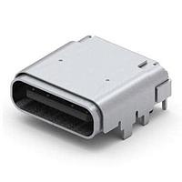 Mill-Max 898-73-024-90-310001 USB Type C Connectors USB 3.1, Type C Hybrid,Top-Mnt Rcpt