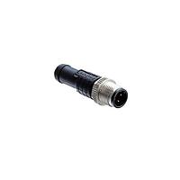 Amphenol LTW M12A-10BMMM-SL8A03 Sensor Cables / Actuator Cables M12 Circular Metric Connector, A Code, Metal, 1.5A, 10 pins, Male Connector, Male Contact, Straight, Screw Thread, Overmolded, Length 3000mm, IP68 / IP69K