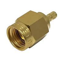 HUBER+SUHNER 71_Z-0-7-10/-33_E RF Connector Accessories Cable feed through, bulkhead mount, crimp typ. RG_214