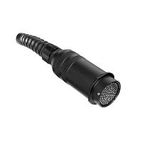 Amphenol SINE Systems AX5MDB XLR Connectors 5 Pole XLR Male Chassis Mount Standard Machined Contacts Black Finish